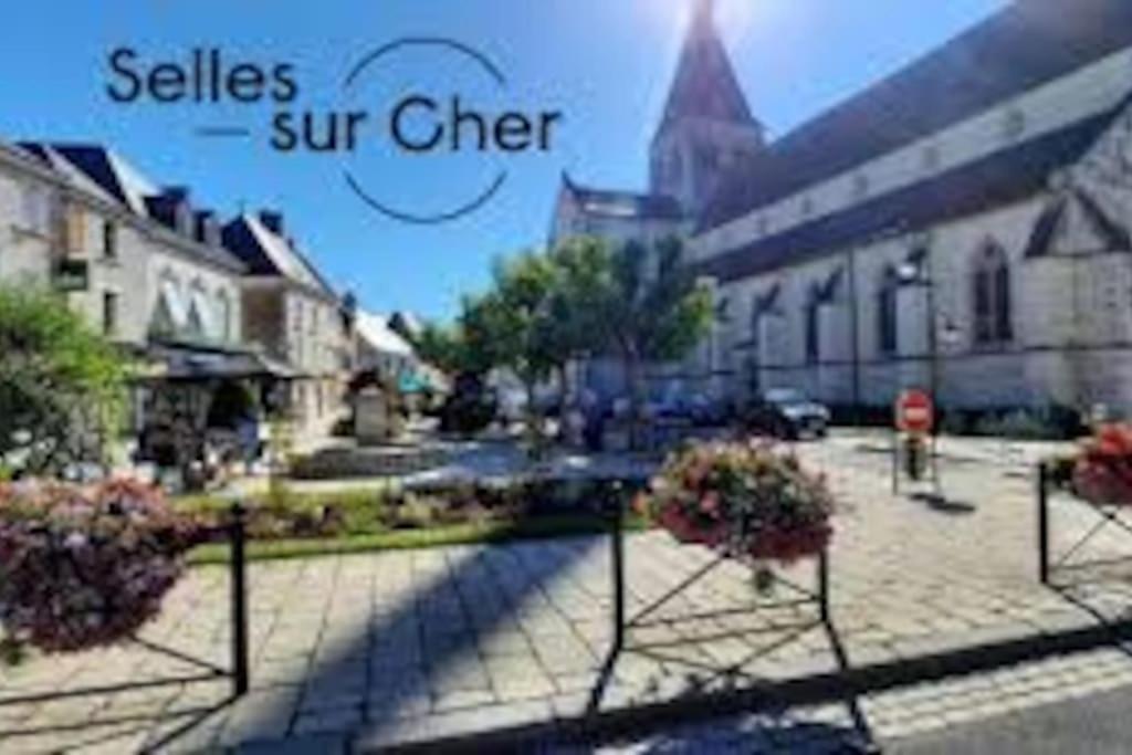 Maison De Ville Proche Beauval Avec Parking Selles-sur-Cher Exterior foto